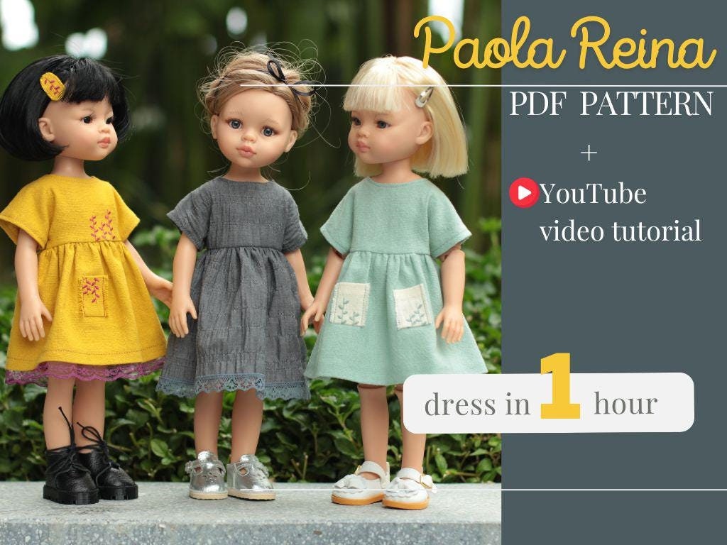 パオラレイナハンドメイド服　③ Paola reina custom doll - Etsy 日本