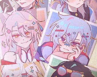 HSR  | 5 x 5 Pixel Art Prints