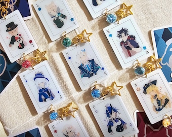 GENSHIN | Fontaine Playing Card Charms