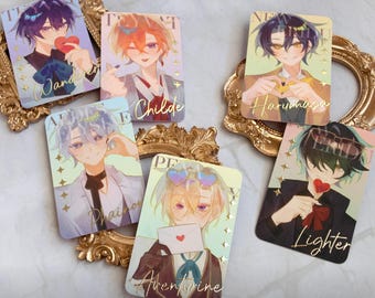 HOYO | Gold Foil Photocards