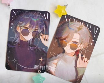 GENSHIN | Flins + Illuga Glitter Photocards