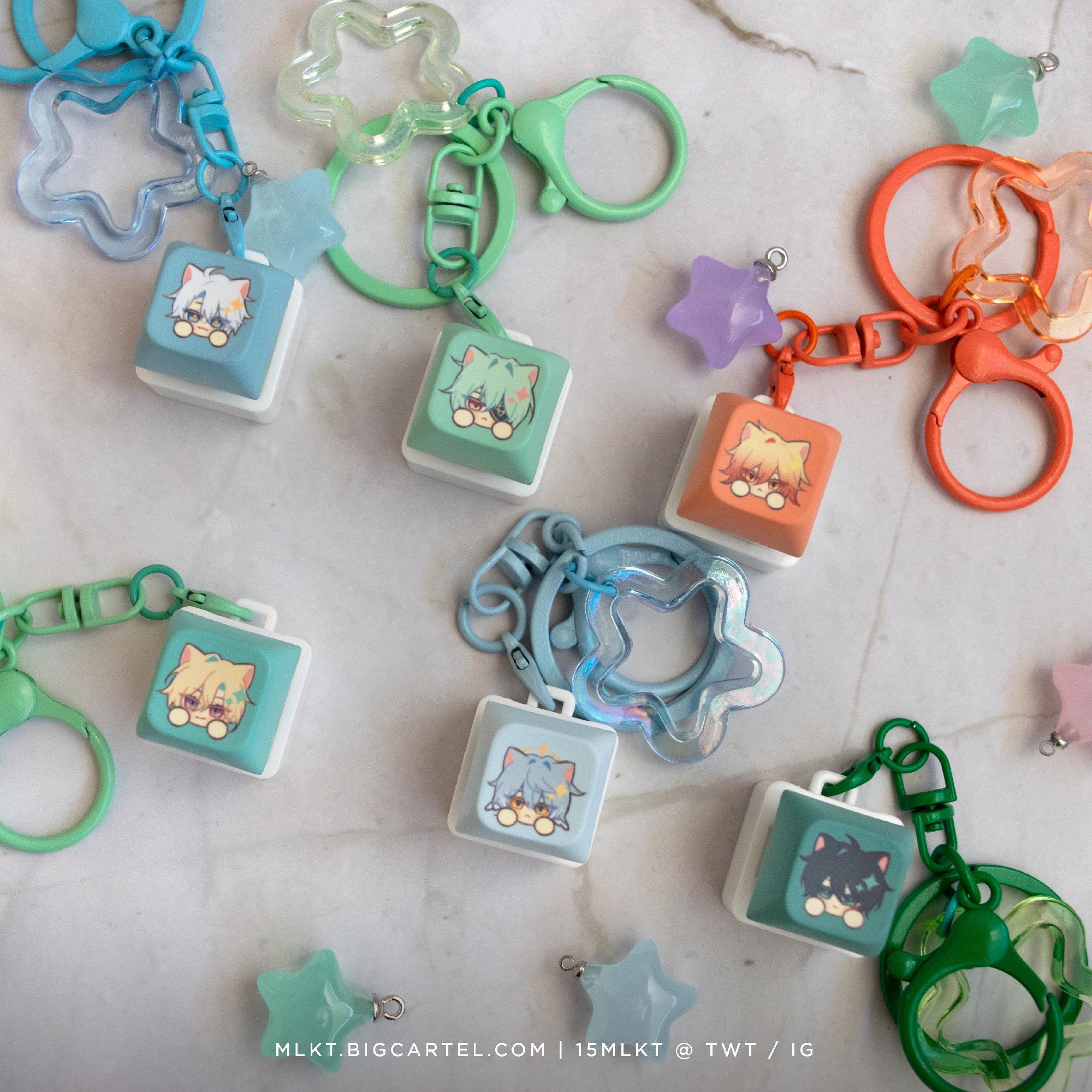 Keycap keychain - Etsy 日本