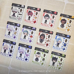 TWST | Nightmare Suit Stickers