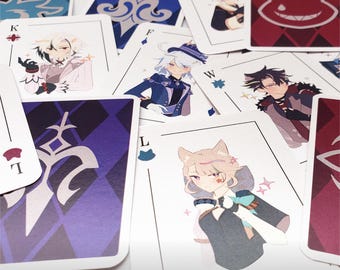 GENSHIN / Carte da gioco Fontaine