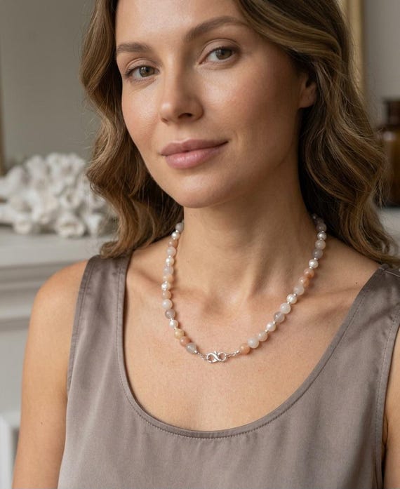 Natural Pink Aventurine & freshwater pearls