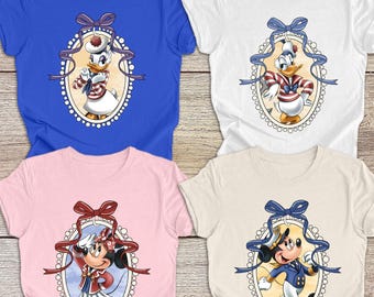 Mickey and Friends Cruise Coquet Bow Shirt, Disney Cruisin Family Matching Custom 2026 Trip Shirt, Disney Cruise Shirt, Disney Pirates Shirt