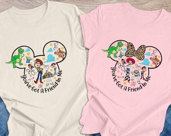 You've Got A Friend In Me, Toy Story Shirt, Toy Story, Disney World Shirt, Disney Family Shirt, Toy Story Family Shirt, Toy Story Tee Woman