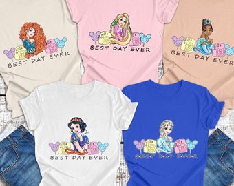 Camiseta del mejor día de Disney, camiseta del mejor día de Disney, camiseta de Disney, camiseta de aperitivos de Disney, camiseta de vacaciones de Disney, camiseta de la familia de Disney, Disneyworld