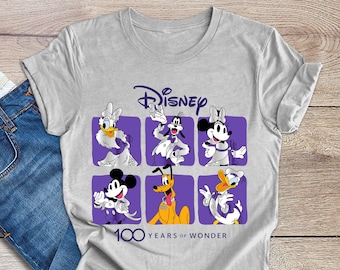 Disney Shirt, Disney Family Trip Shirt, Disney 100 Years Of Wonder Shirt, Disney Mickey And Friends Shirt, Disney 100th Anniversary Shirt,