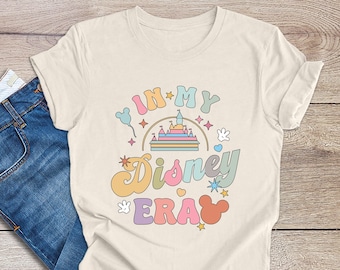 In My Disney Era Shirt, Disney Trip Shirt, Colorful Vacay Shirt, Disney Aesthetic Shirt, Disneyworld Shirt, Disney Family Shirt