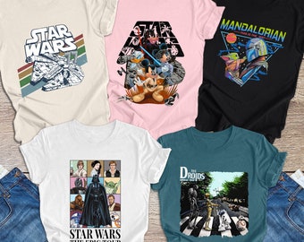 Chemise Star Wars, chemise Star Wars Disney, T-shirt Star Wars, chemise homme Disney, chemise Disney Star Wars, chemises de voyage Disney, t-shirt Disneyland