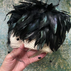 1960s Ostrich Hat - Etsy display picture 3