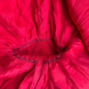 Vintage Riff’s custom hand made red rosette button dress, size small / coastal cowgirl / western rock / vintage dresses / 80s style image 6