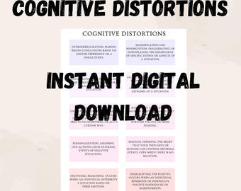 Cognitive Distortions Worksheet