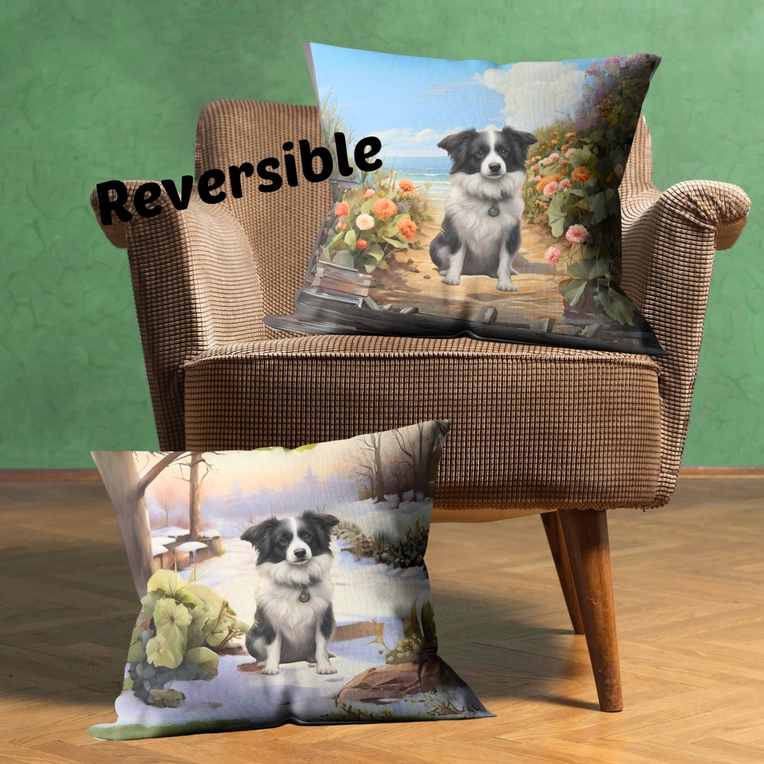 Border Collie Cushion main image 1