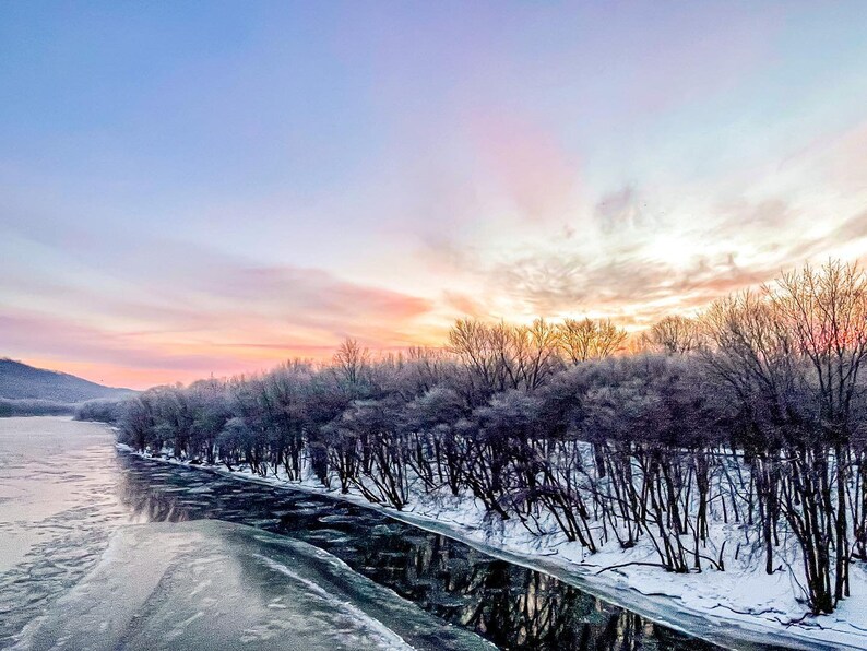 Invierno en el brazo oeste del río Susquehanna imagen 1