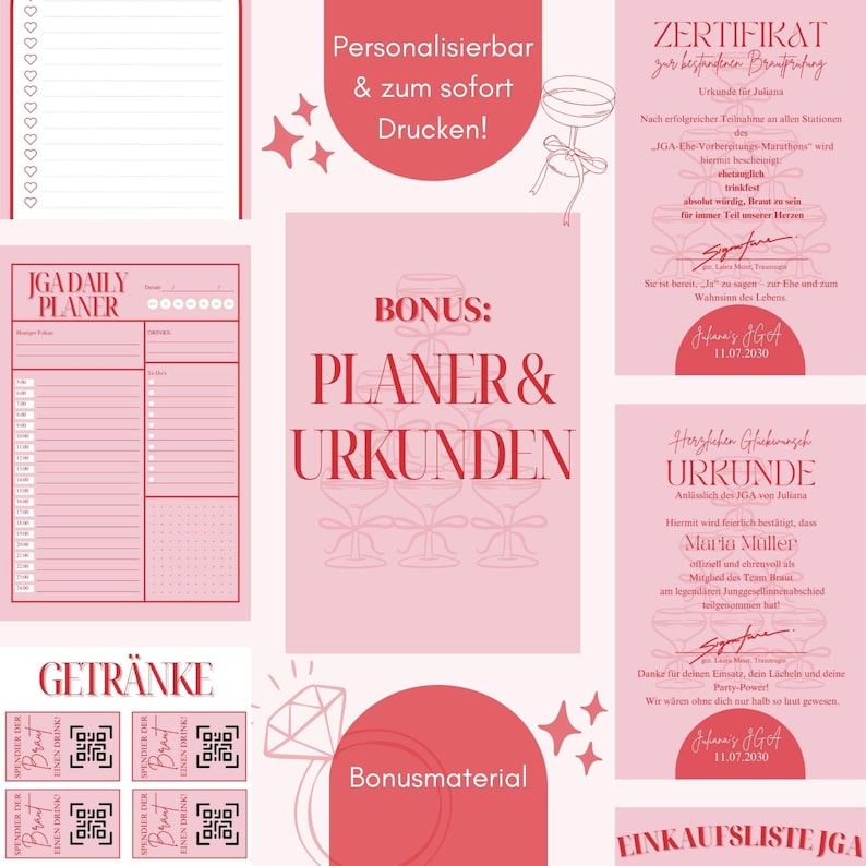 14 Hen Party Games & 800 Ideas | Hen Party Planning | Wedding Games for Hen Parties | Personalized Hen Party Bundle | Team Bride Games PDF image 4
