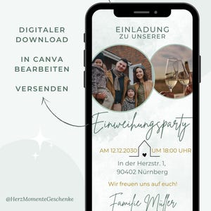 Animated Housewarming Party Invitation | Digital Template | WhatsApp Invitation for Moving In & Topping-Out Ceremony