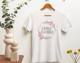 T-shirt bridesmaid bachelorette party boho