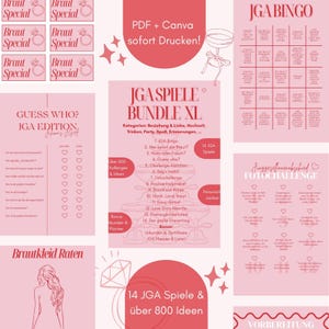 14 Hen Party Games & 800 Ideas | Hen Party Planning | Wedding Games for Hen Parties | Personalized Hen Party Bundle | Team Bride Games PDF image 3