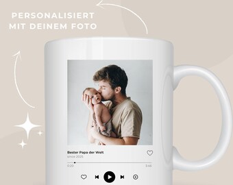 Cadeau voor vader, kindercadeau voor vader, kerstcadeau, Vaderdagcadeau, gepersonaliseerde mok
