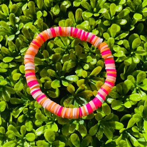 Summer Popsicle Clay Bead Bracelet