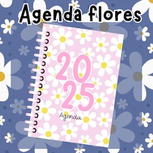 Archivo Digital - Agenda flores 2025 Fechada Editable