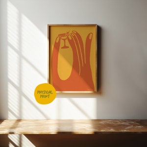 Koktajl Jasna Ilustracja Martini Wydruk Artystyczny Koktajl Sztuka Minimalistyczny Plakat dla Miłośników Martini