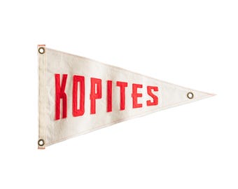 Drapeau Liverpool Kopites : décoration murale football vintage
