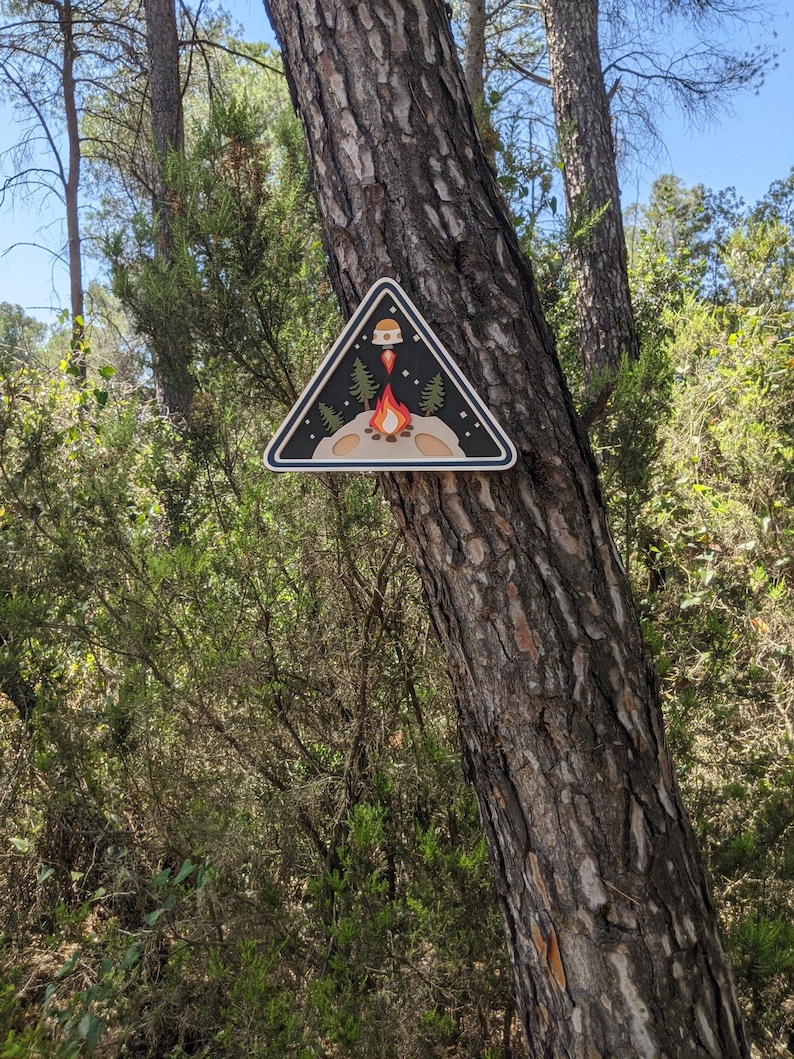 Outer wilds 3d logo sign