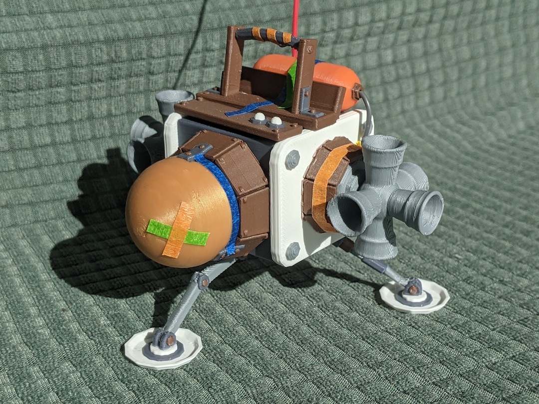 Real Tap Outer Wilds Model Ship With Real Tapes a Wires - Etsy
