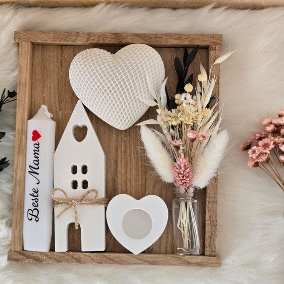 Kristall-Sonnenfänger Geschenk Für Oma – Mit Herz & Gravur, 45 Cm Lang, Für Fenster Oder Garten