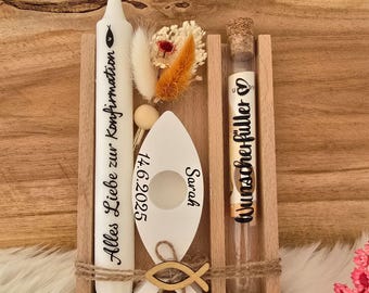 Taufe ,Konfirmation, Kommunion, Wunscherfüller;Personalisiert Geschenkset, Geldgeschenk zur Taufe,Konfirmation,Kommunion ,Geschenkset Taufe