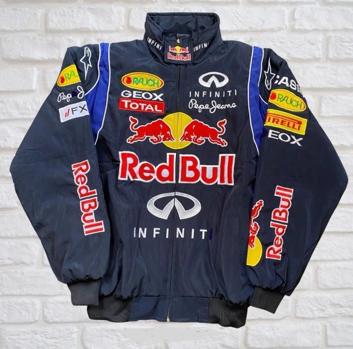 Red Bull Racing Jacket Red Bull Jacket Formula 1 Red Bull Racing Jacket F1 Red Bull Racing