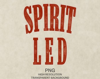 Spiritled westers christelijk ontwerp | Vintage stempelafbeelding (PNG-download)