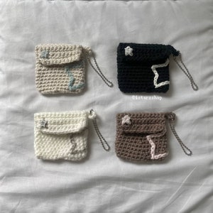 Half Star Earbud Pouch Crochet PDF Pattern