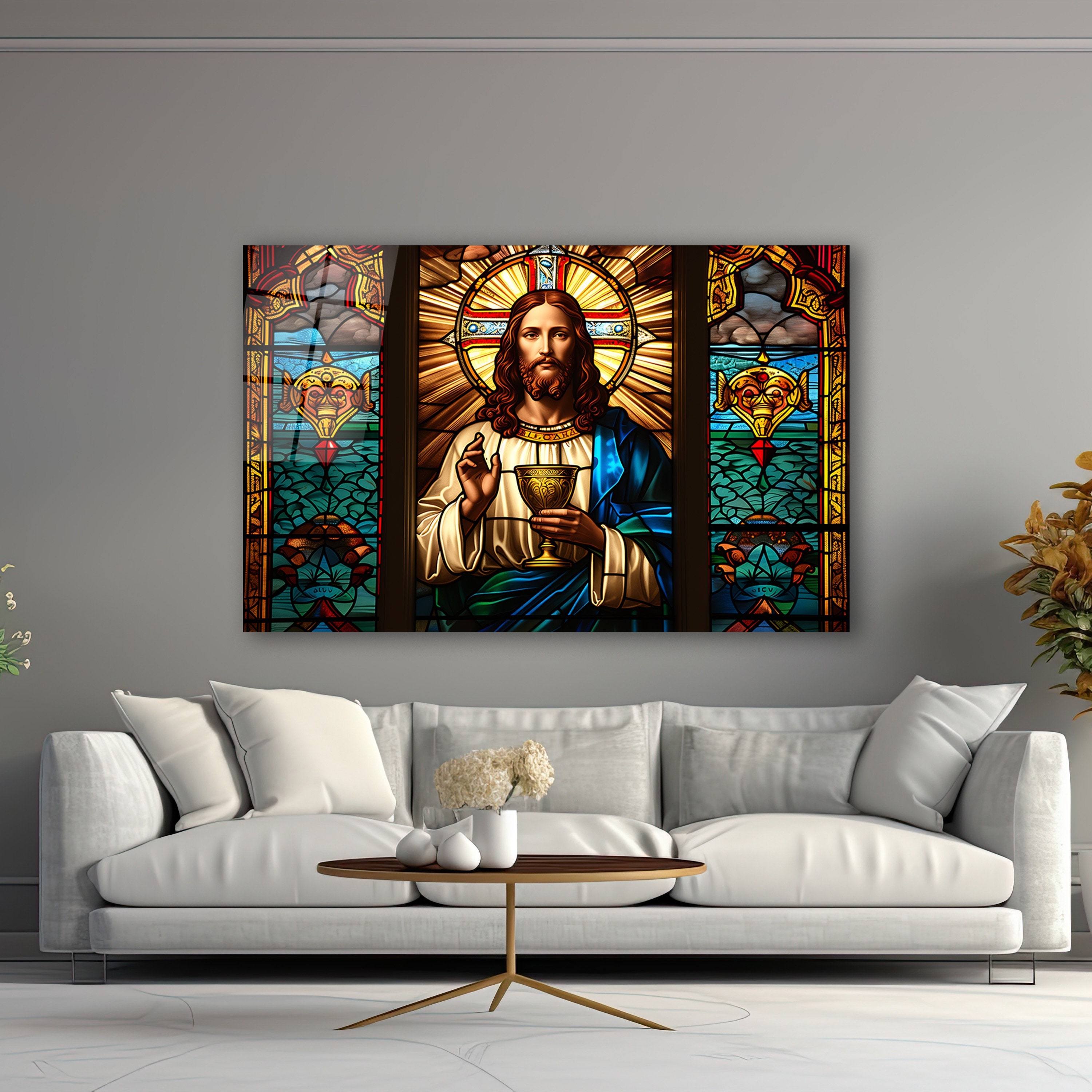 Jesus wall art discount