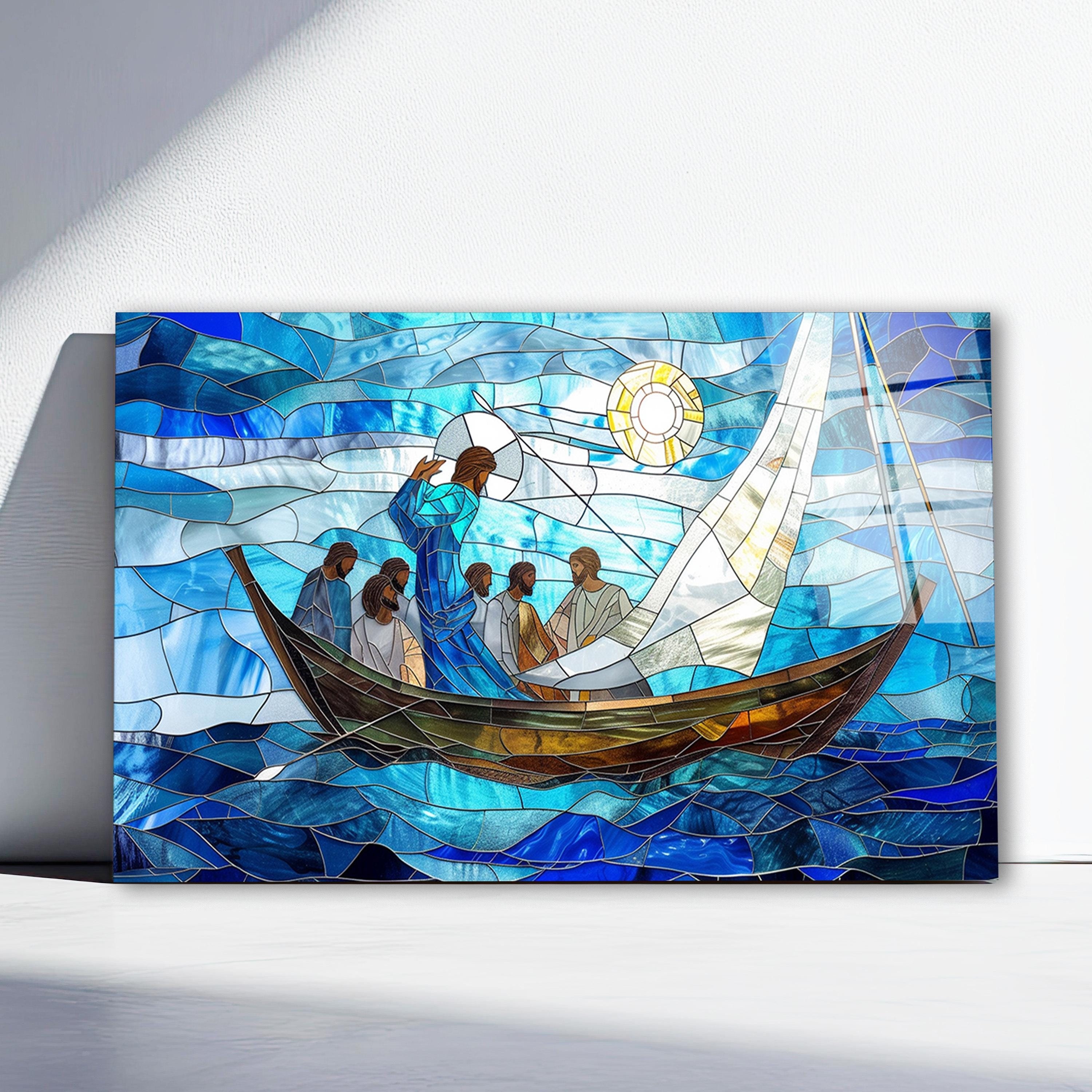 Jesus Calogero 海と船の風景 272/300 Jesus Calogero 海と船の風景