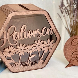 Scatola di cartone personalizzata in legno, cassetta postale per matrimonio, contenitore per auguri, scatola di cartone con fessura, scatola di cartone per matrimonio, salvadanaio in legno personalizzato