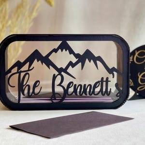 Porta biglietti da visita nero per matrimonio, scatola porta biglietti da visita per matrimonio, scatola porta biglietti con fessura, cassetta postale per matrimonio, cassetta postale ricordo, scatola porta biglietti nera, scatola regalo di fidanzamento