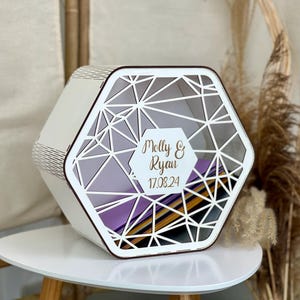 Weiße Kartenbox für die Hochzeit, Kartenbox für Hochzeiten, Box für Glückwünsche, Box für Karte, Hochzeitsbox, Box für Karten, Hochzeitsdeko, Geschenkbox