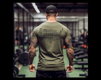 Short Sleeve Tee - United by Virtue, American Men&#39;s Tshirt, Unisex Jersey