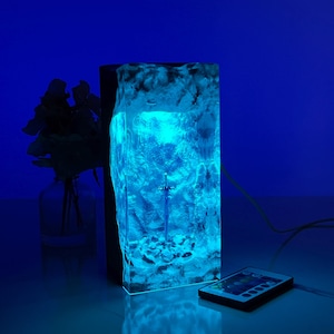 WOW Frostmourne Sword Resin Wood Nigth lights, Perfect Birthday Gift, Father's Day Gift for Him image 18