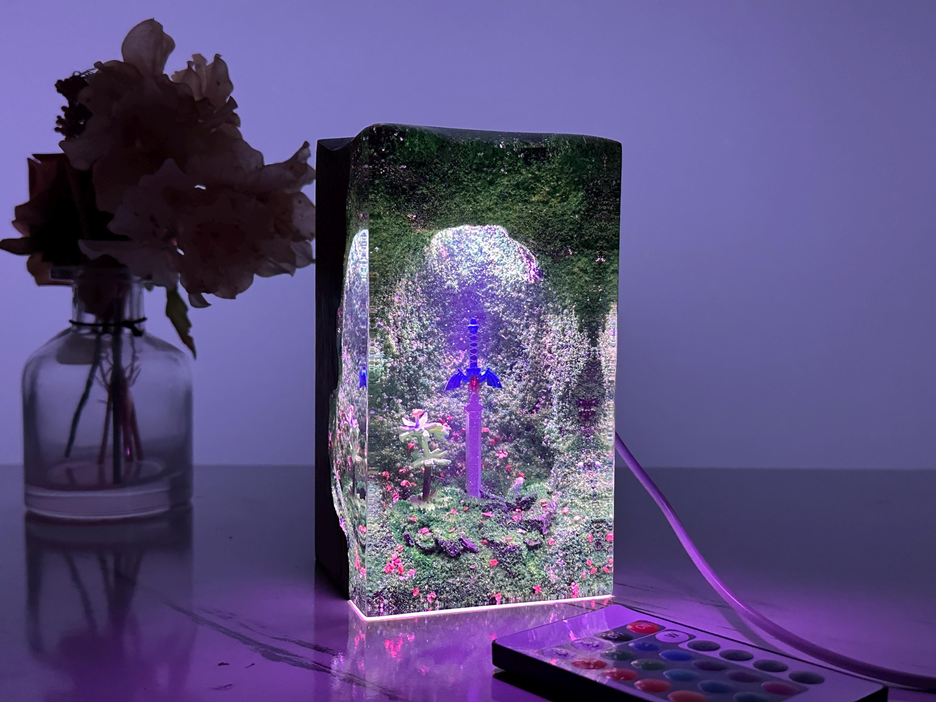 TOTK Resin Wood Night Light Christmas Gift for Game Fans