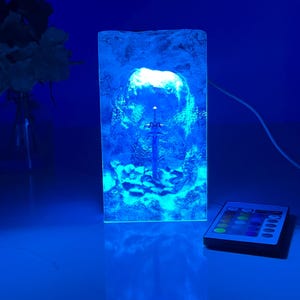 WOW Frostmourne Sword Resin Wood Nigth lights, Perfect Birthday Gift, Father's Day Gift for Him image 16