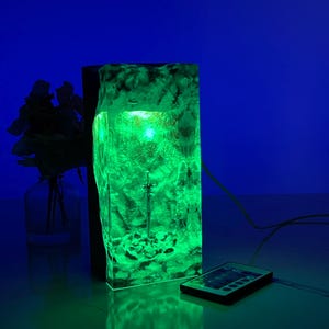 WOW Frostmourne Sword Resin Wood Nigth lights, Perfect Birthday Gift, Father's Day Gift for Him image 17