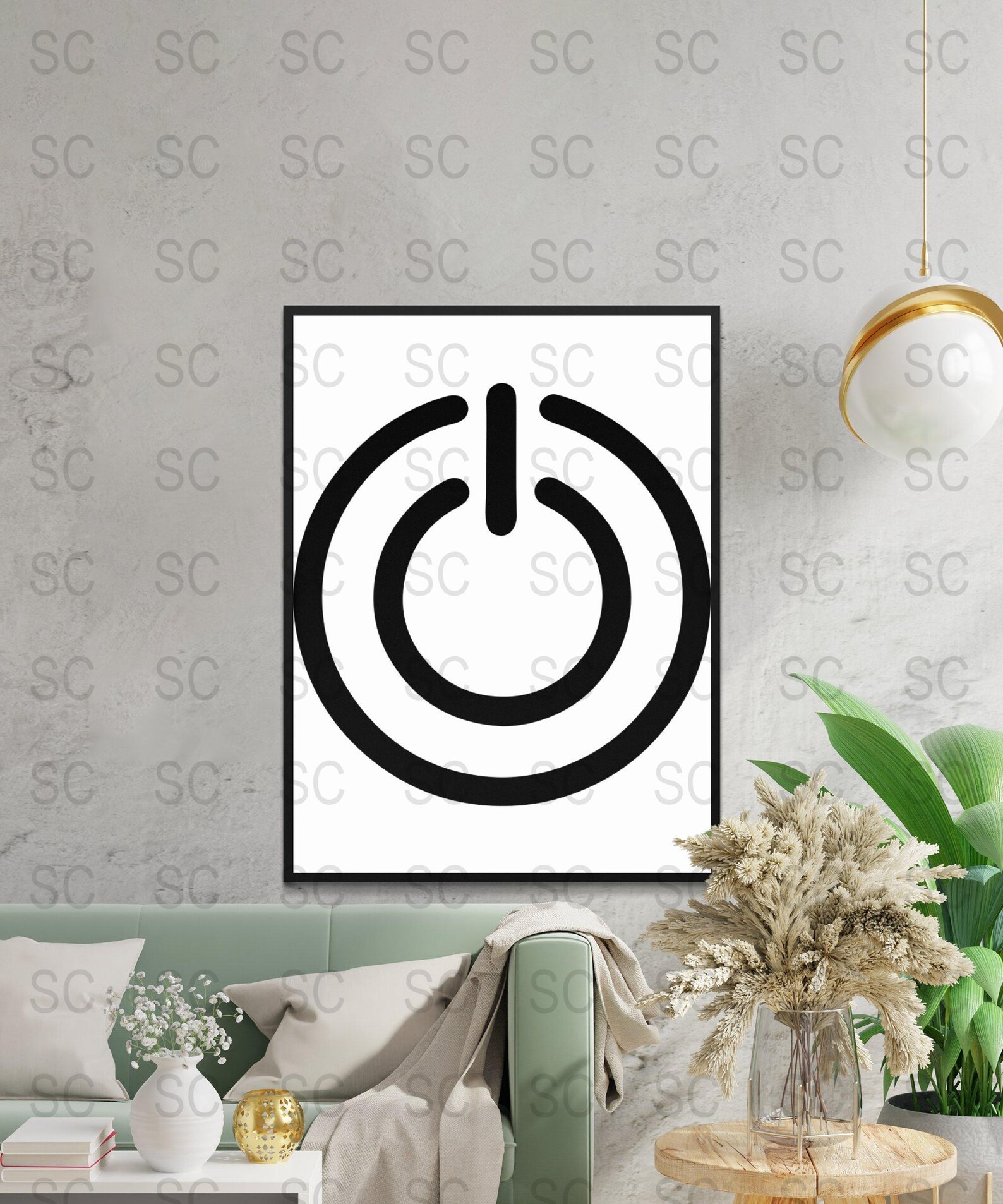 Power Button Icon Silhouette SVG, on off Switch Clipart, Energy Symbol ...