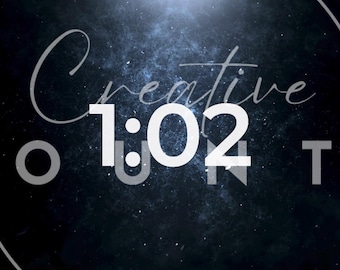 5-Minute Countdown Timer Video: Event & Church Countdown (Digital Download)