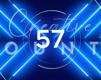 Blue 5-Minute Countdown Timer: Event & Church Video (MP4 Digital Download)