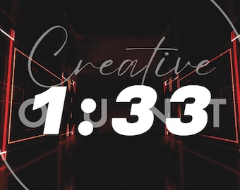 5 Minute Event Countdown Video: Church, Conference, Stream (MP4 Digital Download)